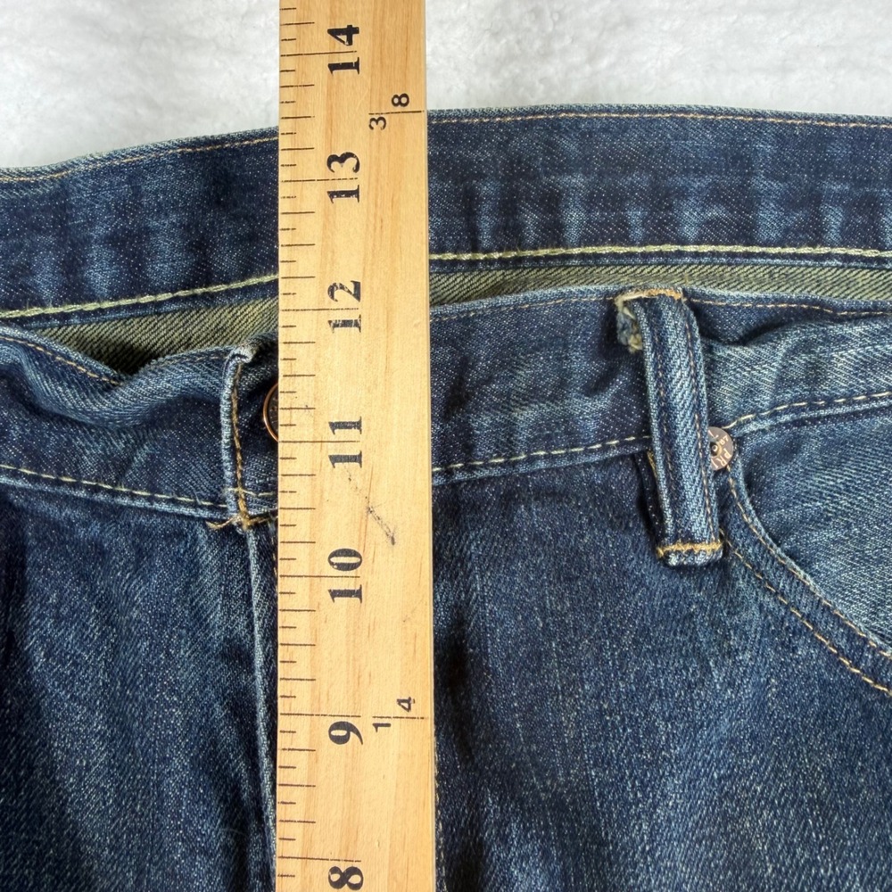 Polo Ralph Lauren Jeans Mens 36x34 Blue Classic 867 Straight Leg Dark Wash RL - Picture 8 of 11